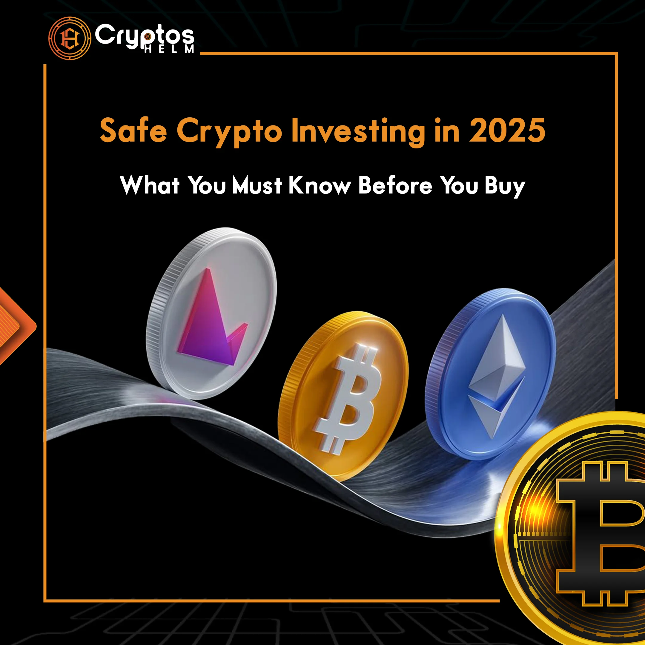 Safe crypto investing in 2025 — beginner’s cryptocurrency investment guide for Minnesota and U.S. investors learning how to buy Bitcoin and digital assets safely.