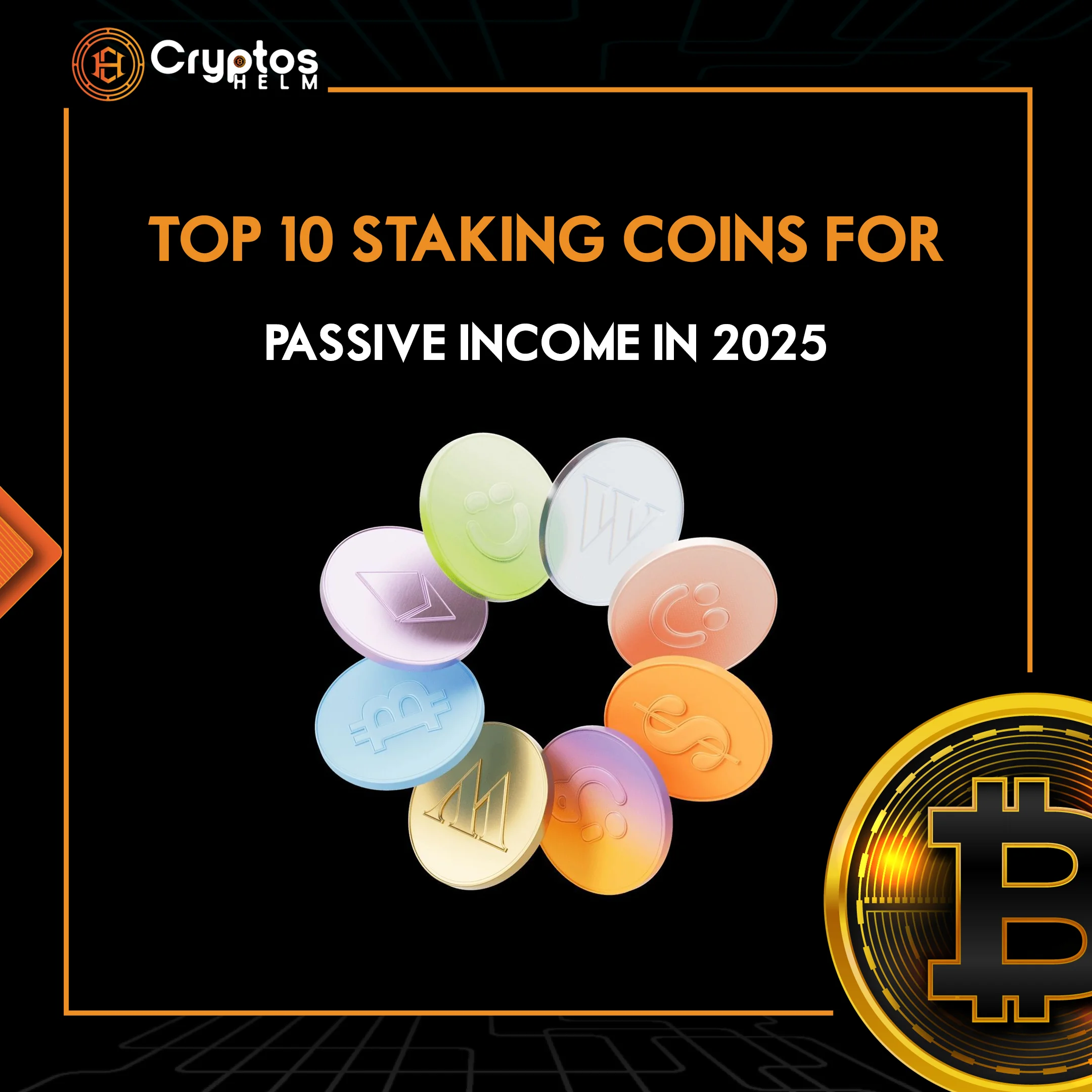 Top 10 Staking Coins for Passive Income in 2025 – A guide to the best staking cryptocurrencies.