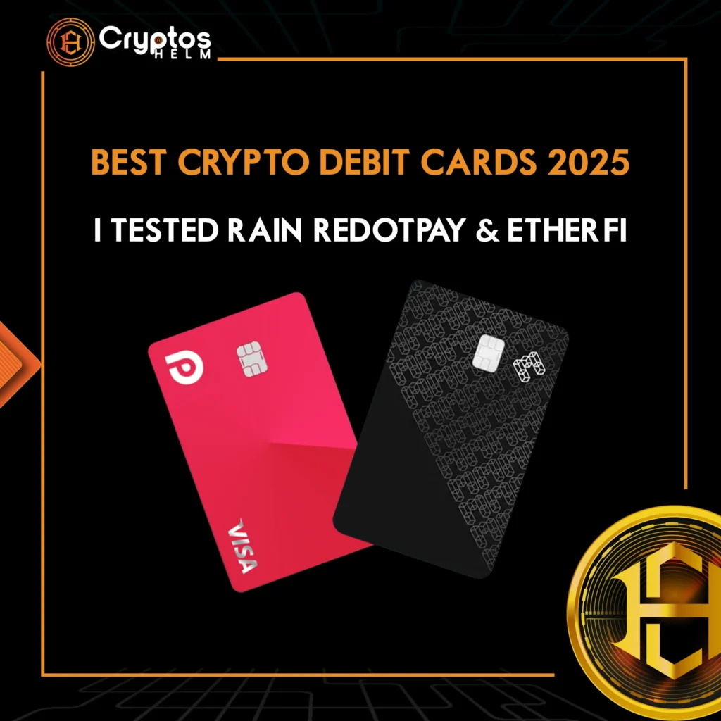 Best Crypto Debit Cards 2025 – Rain, RedotPay, ether.fi Comparison