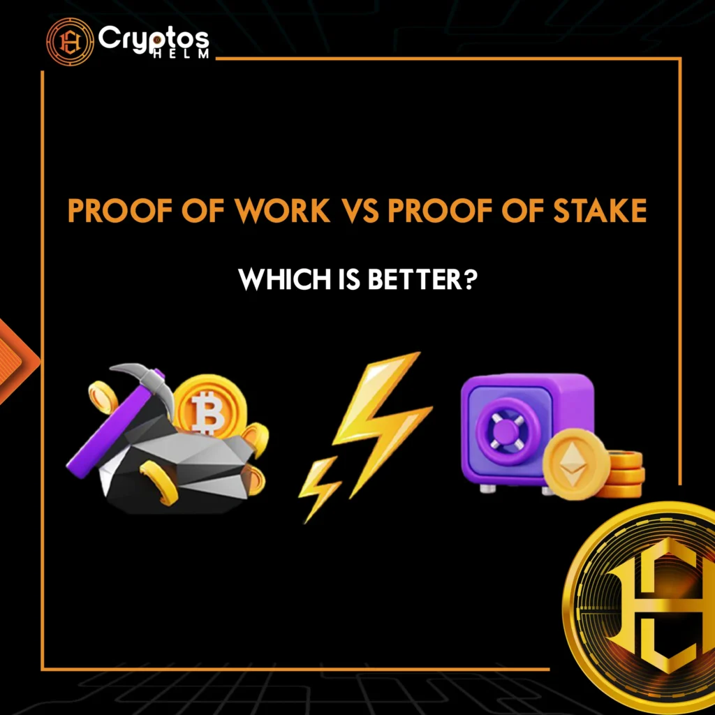 Proof of Work vs Proof of Stake blockchain consensus comparison