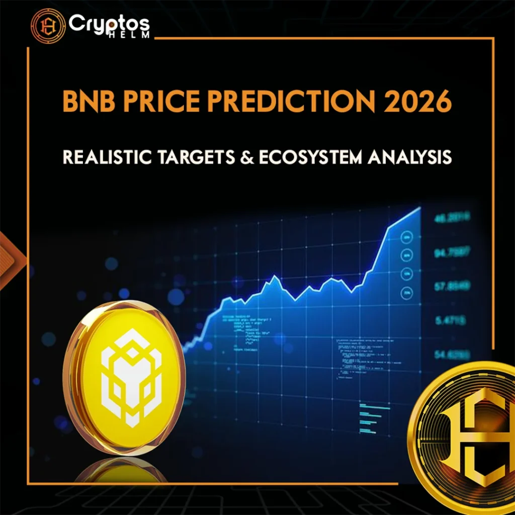 BNB price prediction 2026 chart showing $1,500 target after January token burn