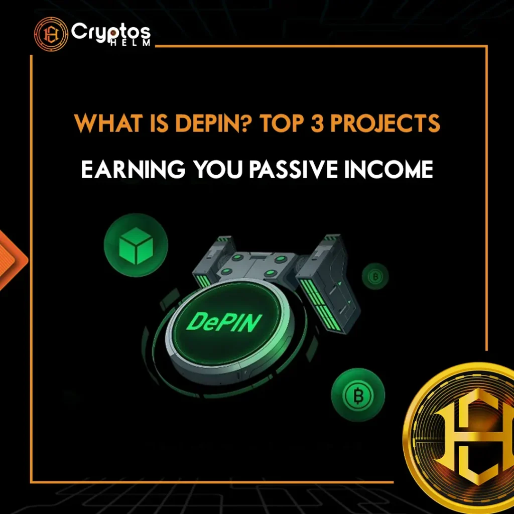 What is DePIN crypto passive income 2026 — Helium Filecoin Render Network